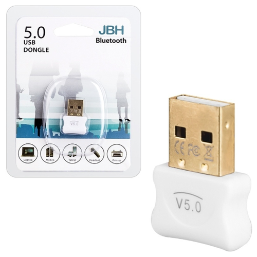 Адаптер Bluetooth 5.0 / Блютуз для компьютера / Адаптер USB Bluetooth / USB Dongle