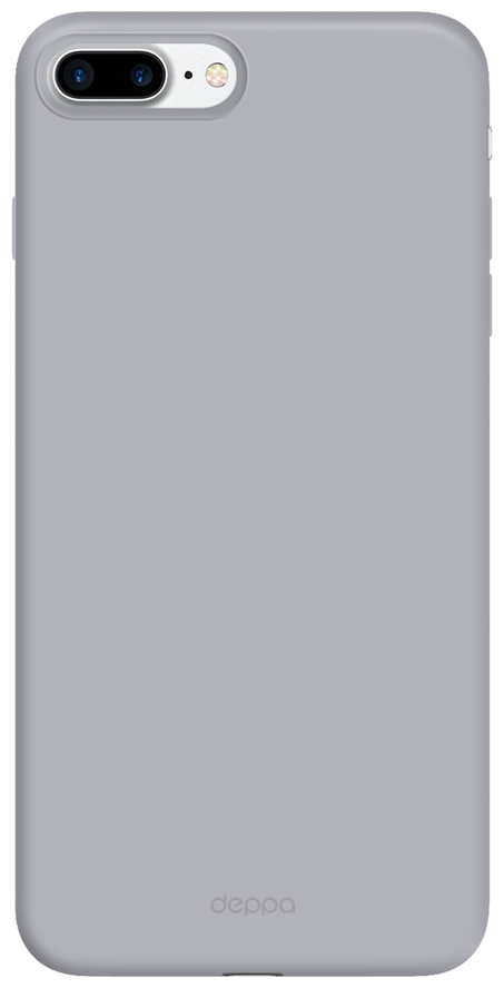Чехол Air Case для Apple iPhone 7/8 Plus, серебряный, Deppa 83273