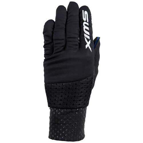 Перчатки Swix, размер 7, черный перчатки swix с утеплением размер 9 черный