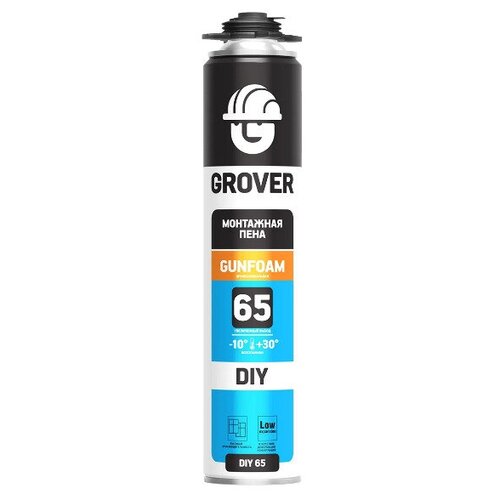 Всесезонная монтажная пена Grover DIY65 GRF144 пена монтажная grover diy45