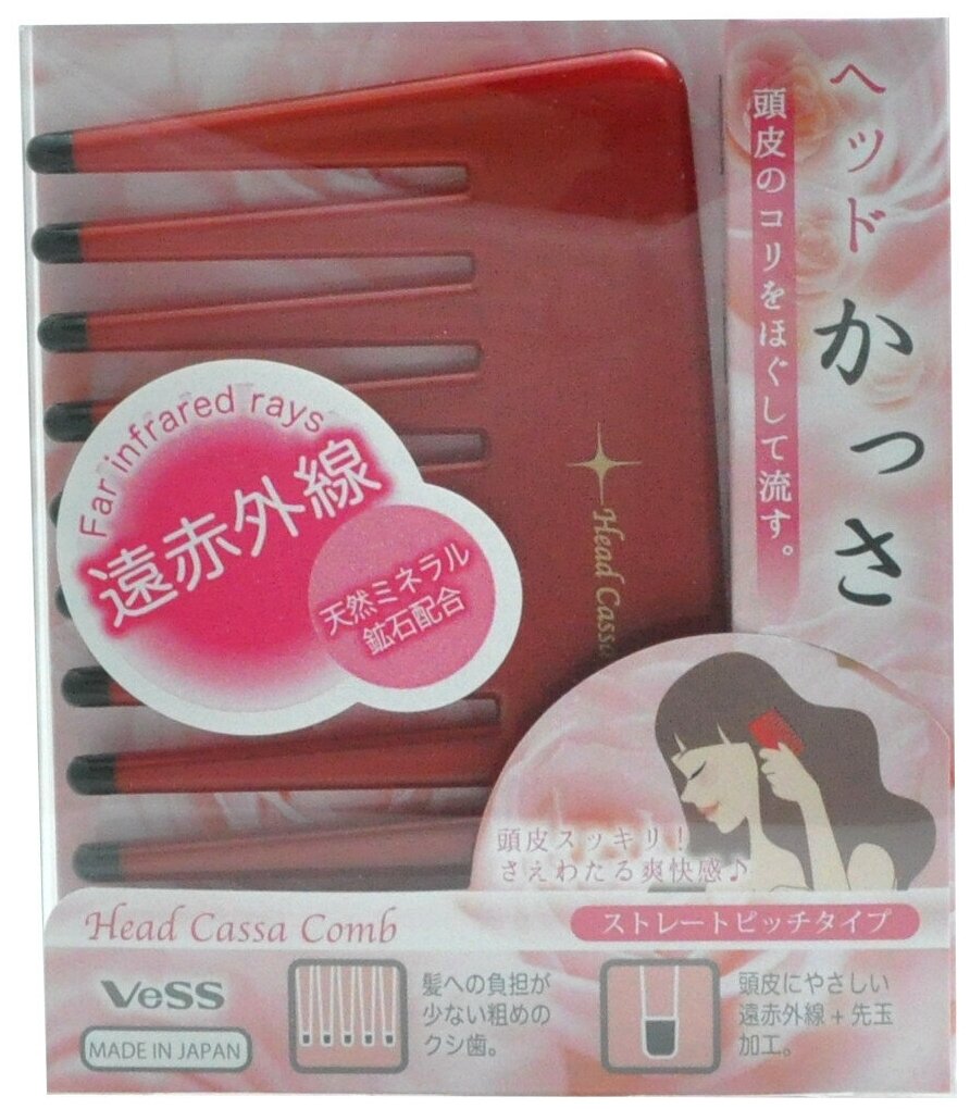 VeSS Гребень для волос и массажа кожи головы (VeSS, ) - фото №1