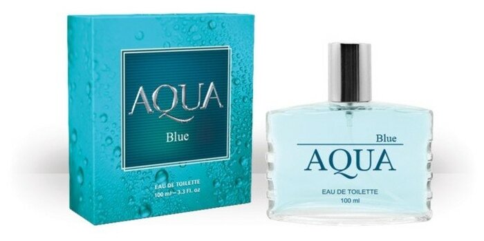 Туалетная вода мужская Aqua Blue, 100 мл 4766762