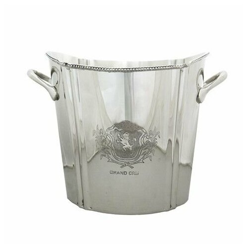 Емкость для охлаждения вина ROOMERS TABLEWARE / 21 см, Никель, посеребрение / Нидерланды