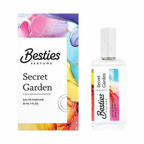 Парфюмерная вода BESTIES EAU DE PARFUME secret garden (жен.) 30 мл