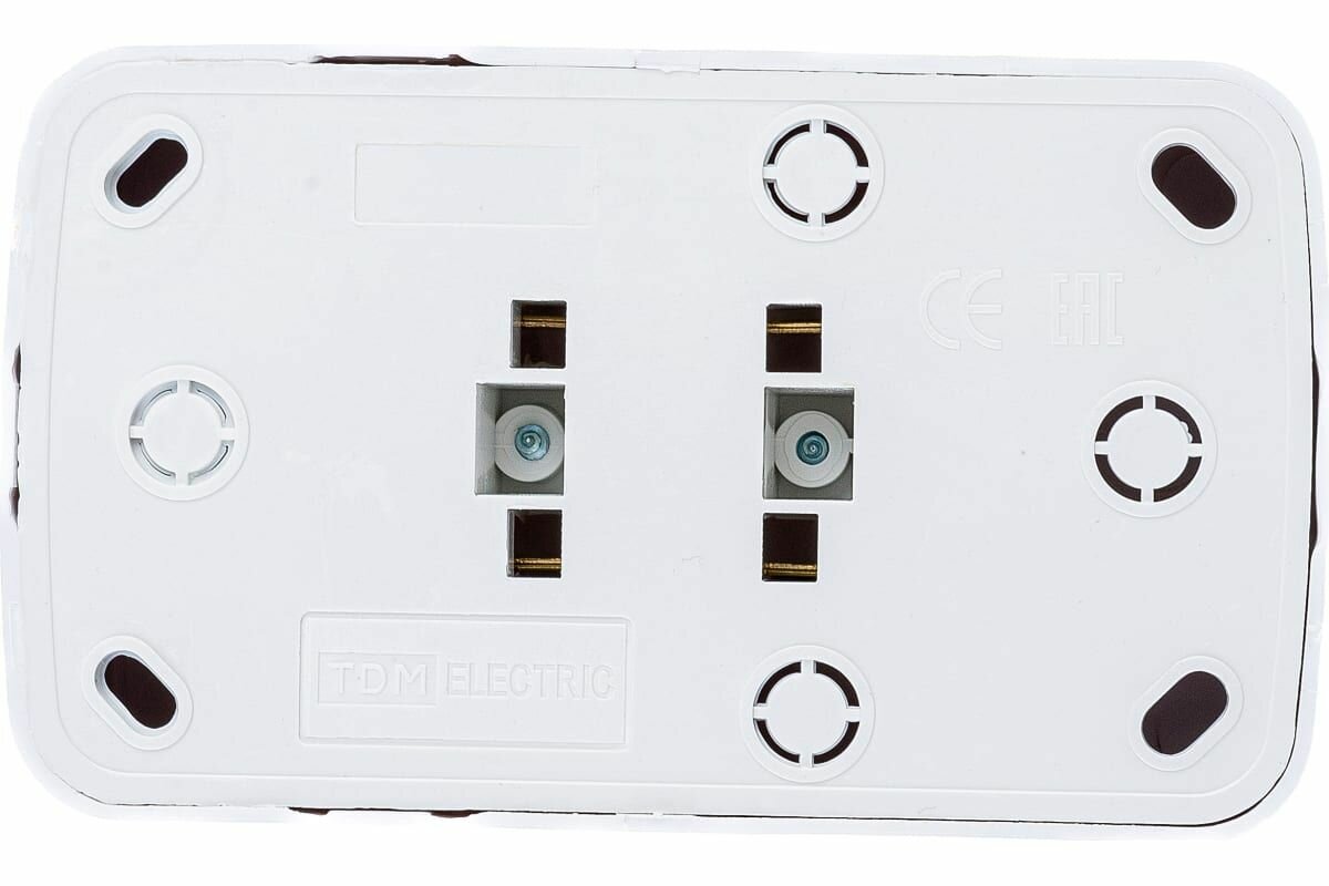 Розетка двойная 2P TDM Electric - фото №15