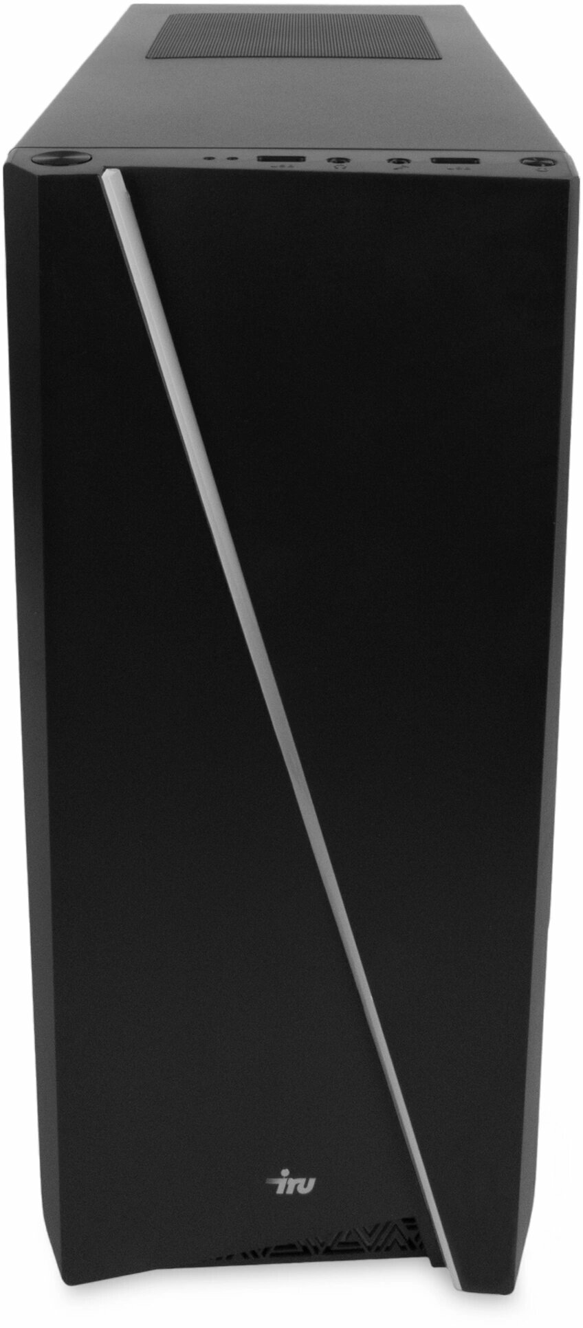 Компьютер iRU Game 310H6GE, Intel Core i5 12400F, DDR4 16ГБ, 512ГБ(SSD), NVIDIA RTX3050, Free DO