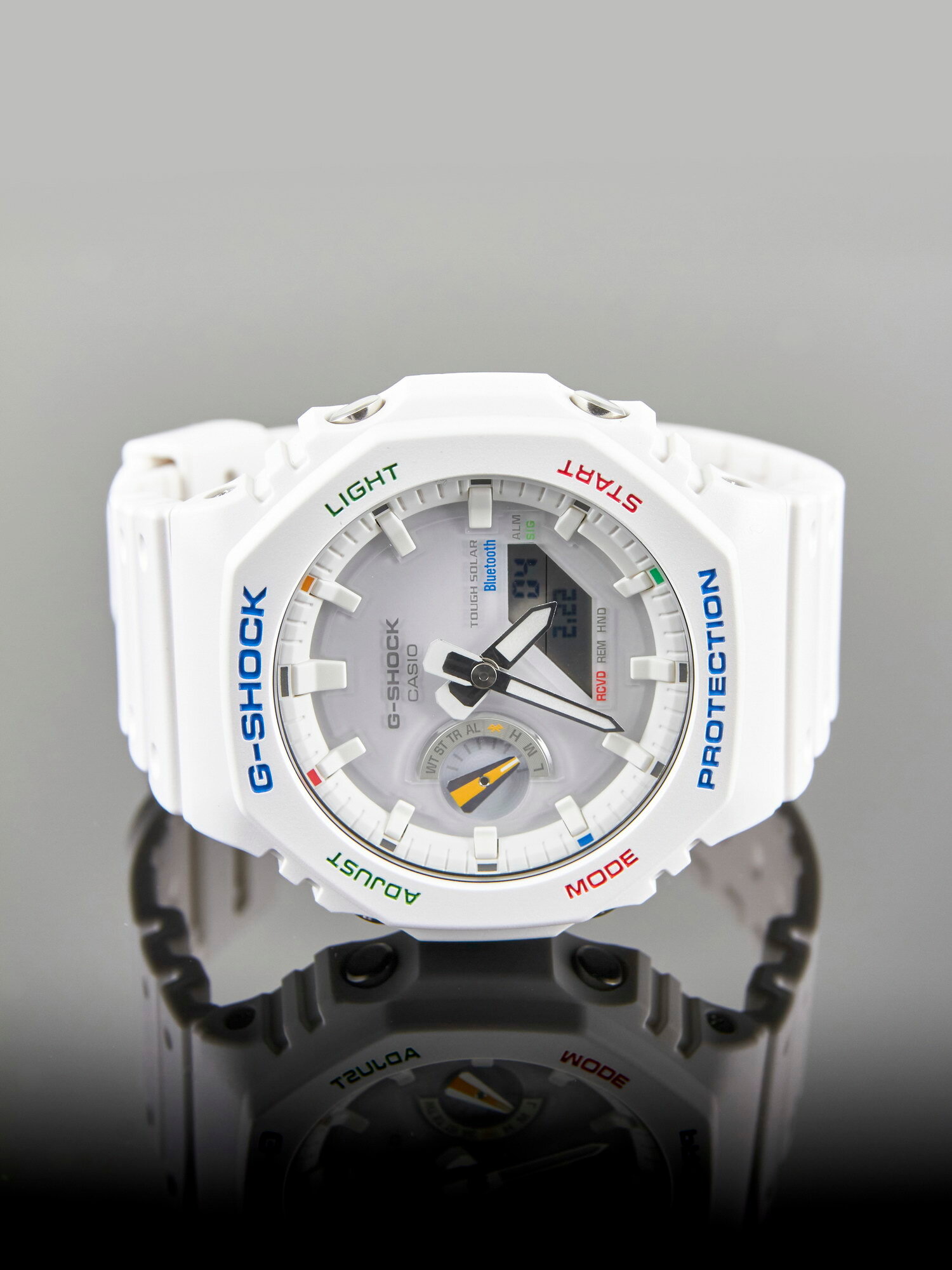 Наручные часы CASIO Спорт, белый — фото 1