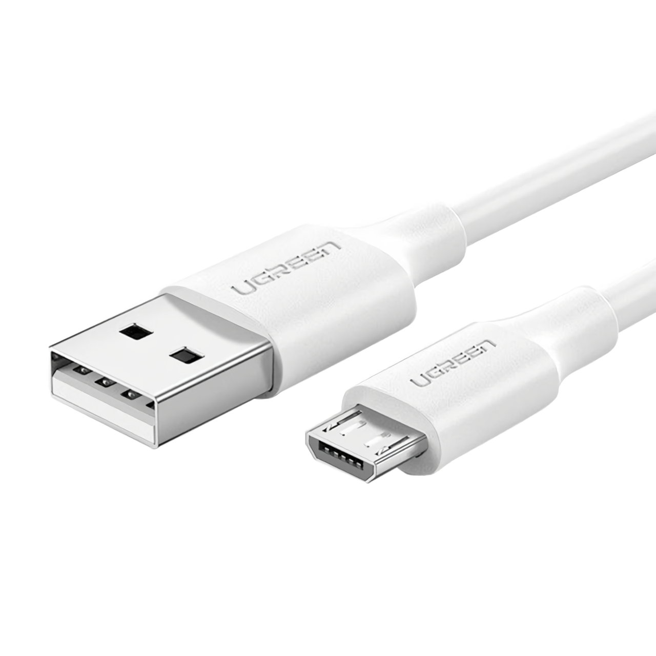 Кабель UGREEN USB 2.0 A to Micro USB Cable Nickel Plating 1m US289 (White) (60141)