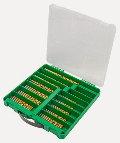 Изображение товара Набор сверл по металлу Rock Force HSS,100 предметов