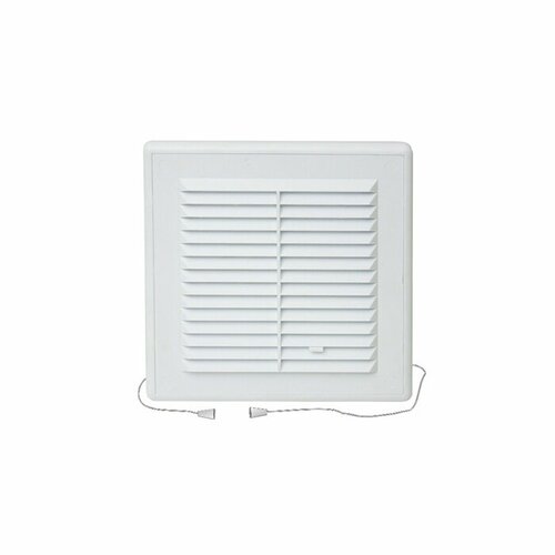 Решетка вентиляционная ТИС с рамкой, регулируемая, 19х19 см (21170)