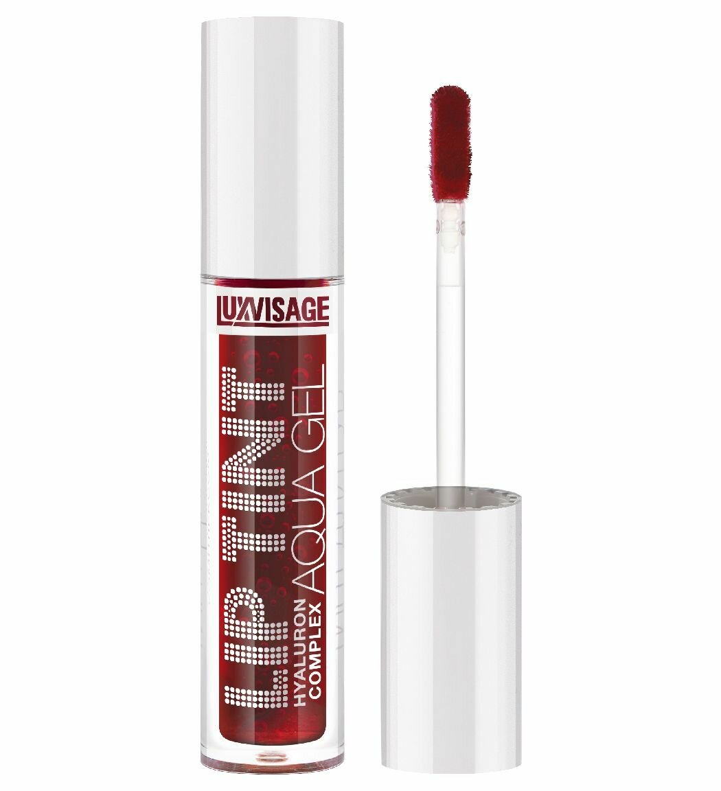 Тинт для губ Lip Tint Aqua Gel Hyaluron Complex, с гиалуроновым комплексом, тон 05, 3,5 г, LUXVISAGE — фото 1
