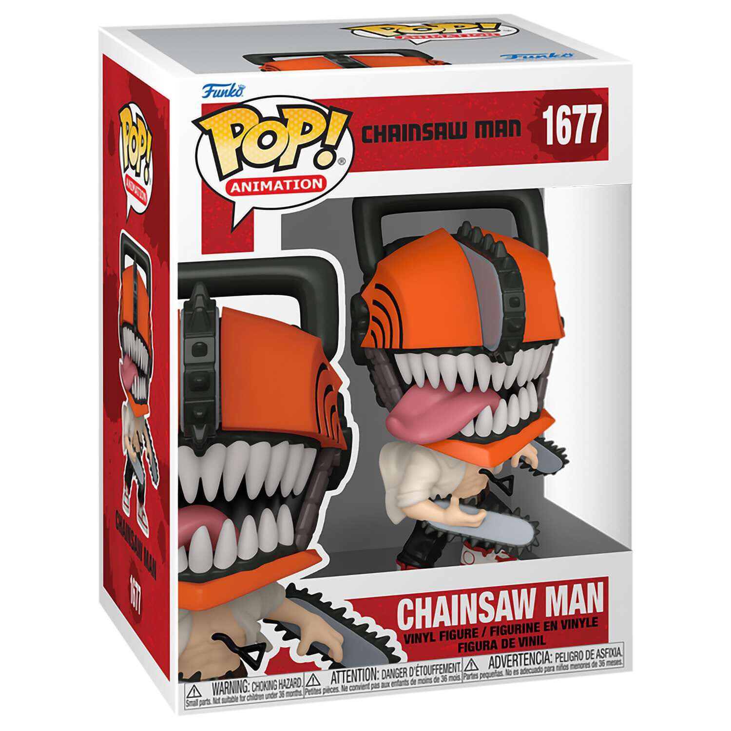 Фигурка Funko POP! Animation Chainsaw Man (1677) 80324 / Фигурка Фанко ПОП! по мотивам аниме "Человек-бензопила", Человек-бензопила — фото 1