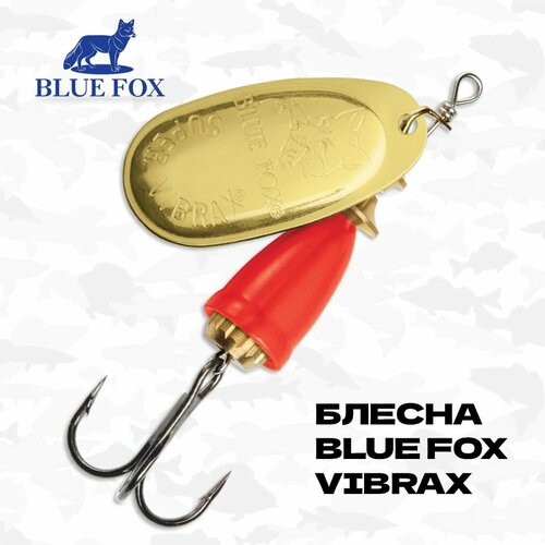 Блесна вращающаяся Blue Fox Vibrax Fluorescent, №3, 8 гр, #GFR
