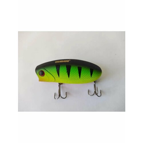 Попперы Sharado MALAS, для ловли щуки и судака, плавающие, поверхностные, 57мм