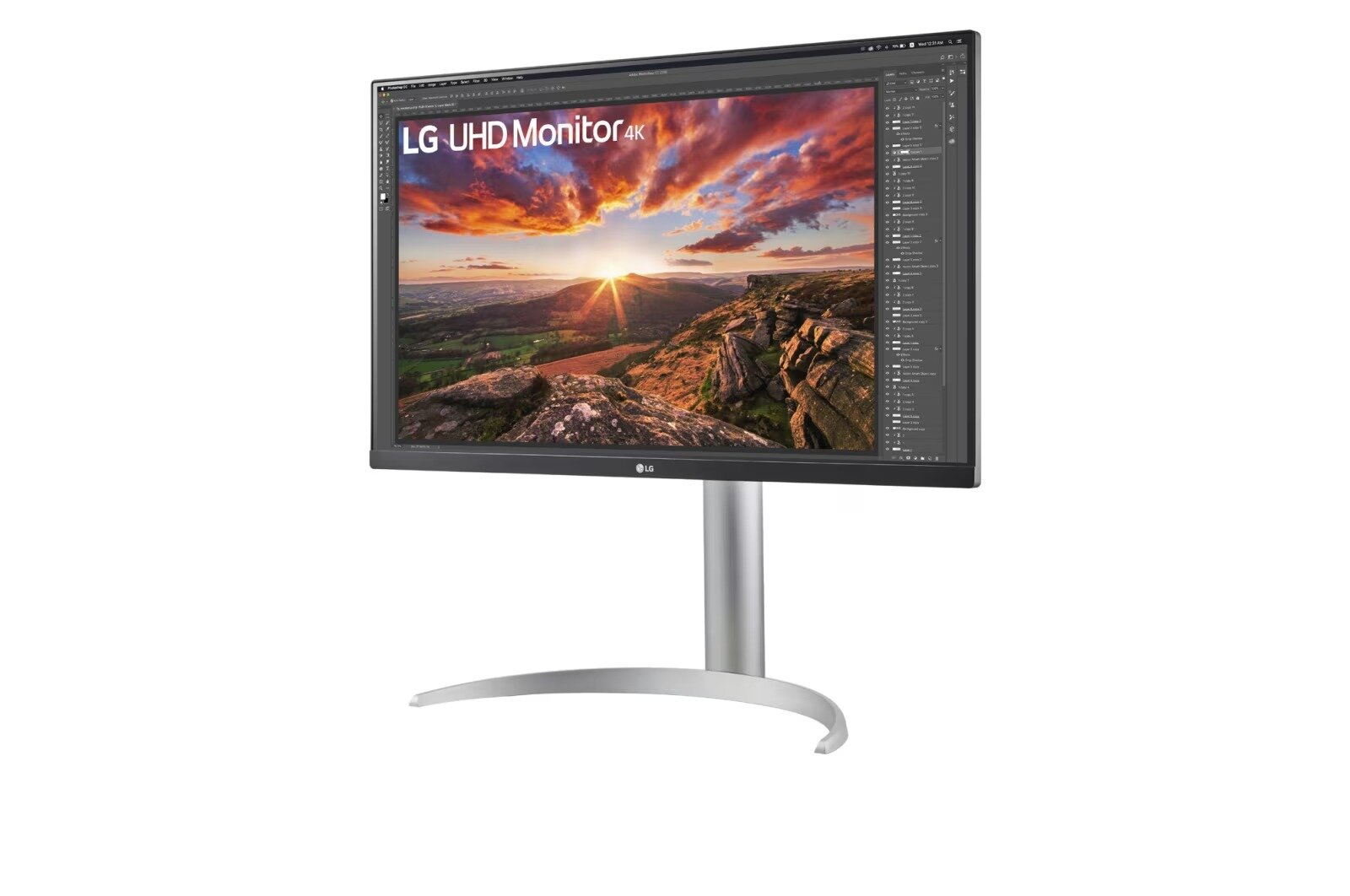Монитор 27' UHD 4K IPS LG 27UP850N-W VESA DisplayHDR 400, белый — фото 1