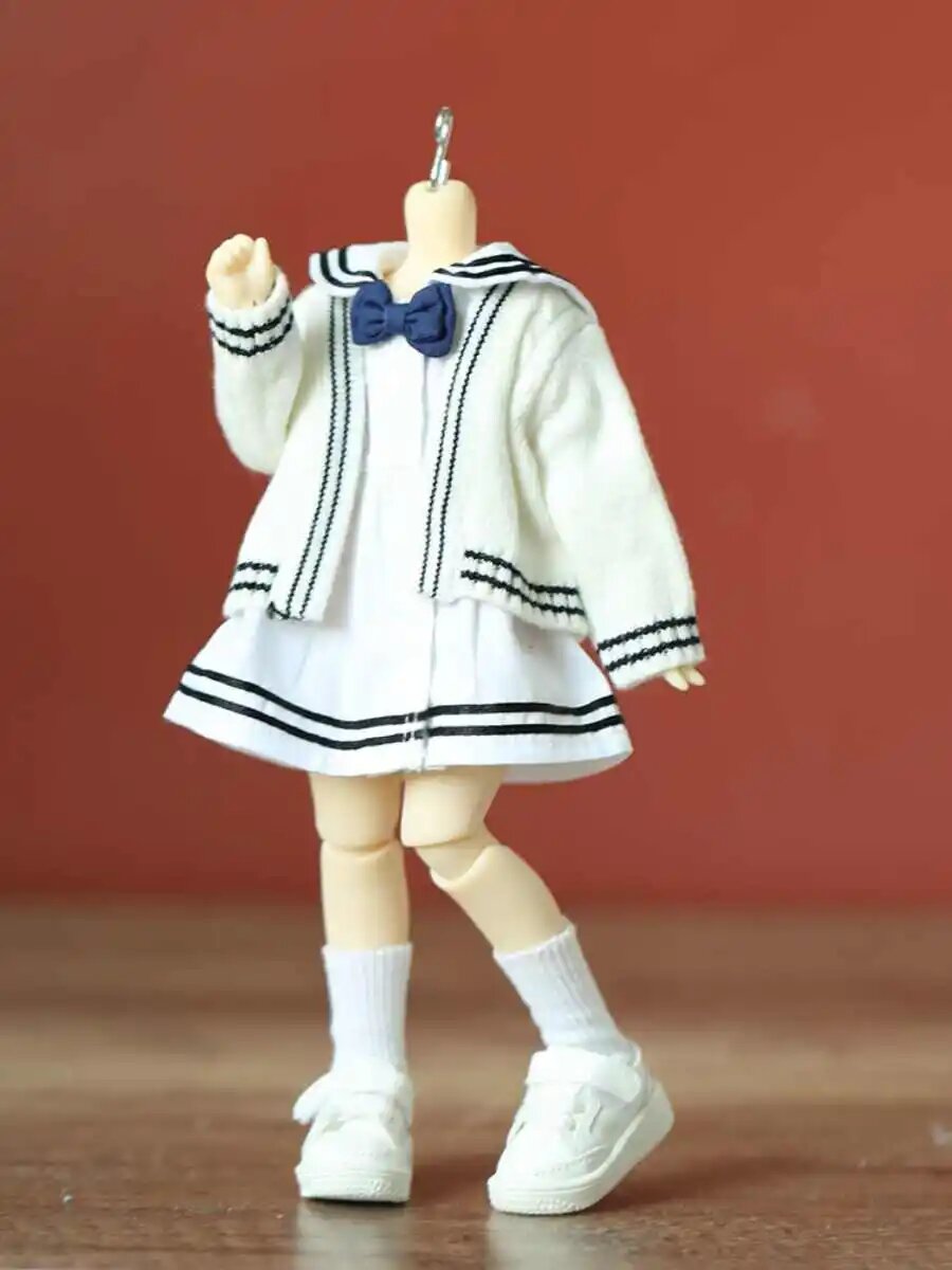 Кардиган для куклы Me and Toy 1/6, Only Clothes, Белый, Женский — фото 1