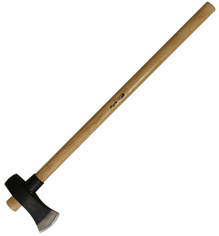 Топор-колун PARK / Парк AXE25F кованый в сборе из стали и дерева длина 90см / ручной инструмент