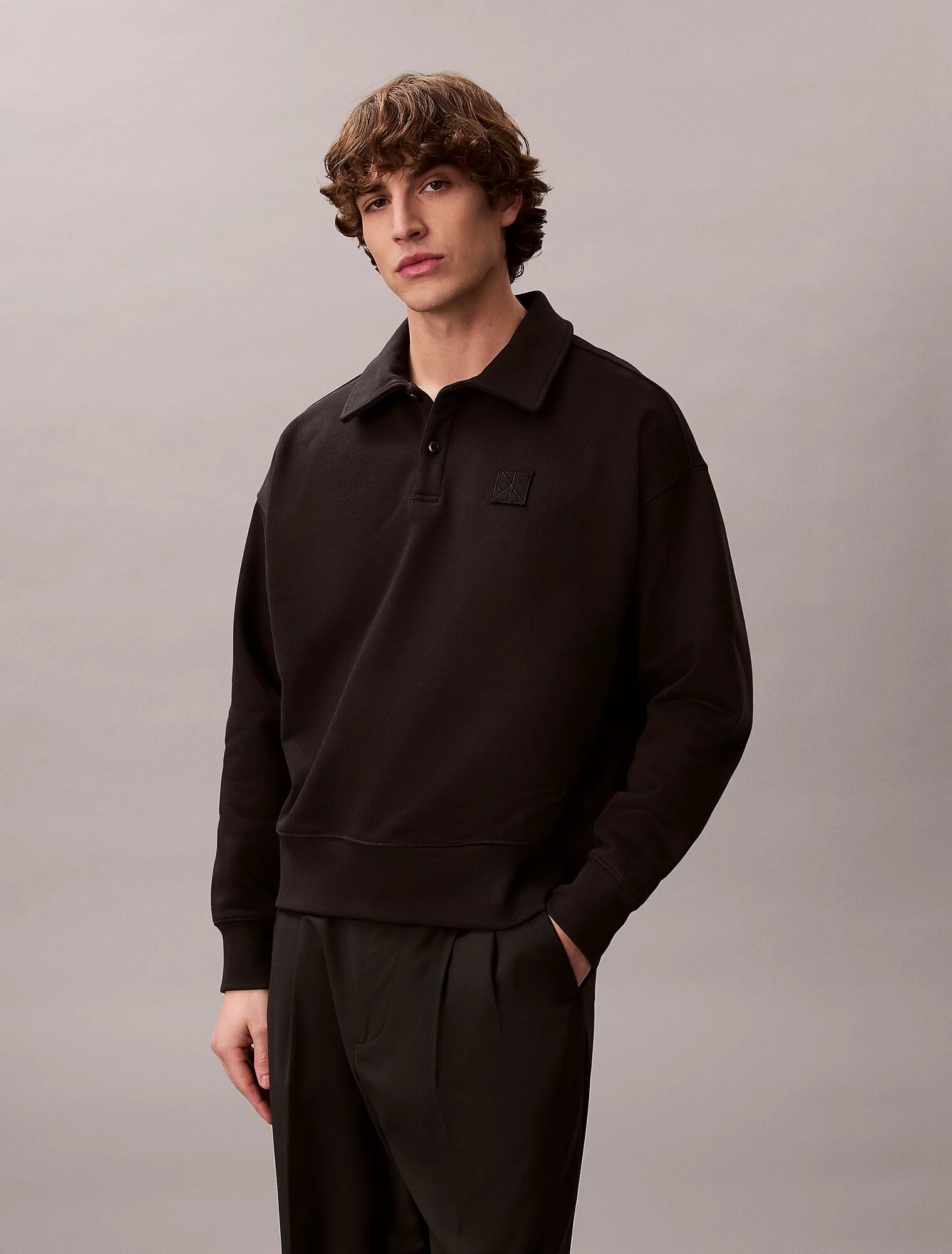 Свитшот Heavy Jersey Logo Long