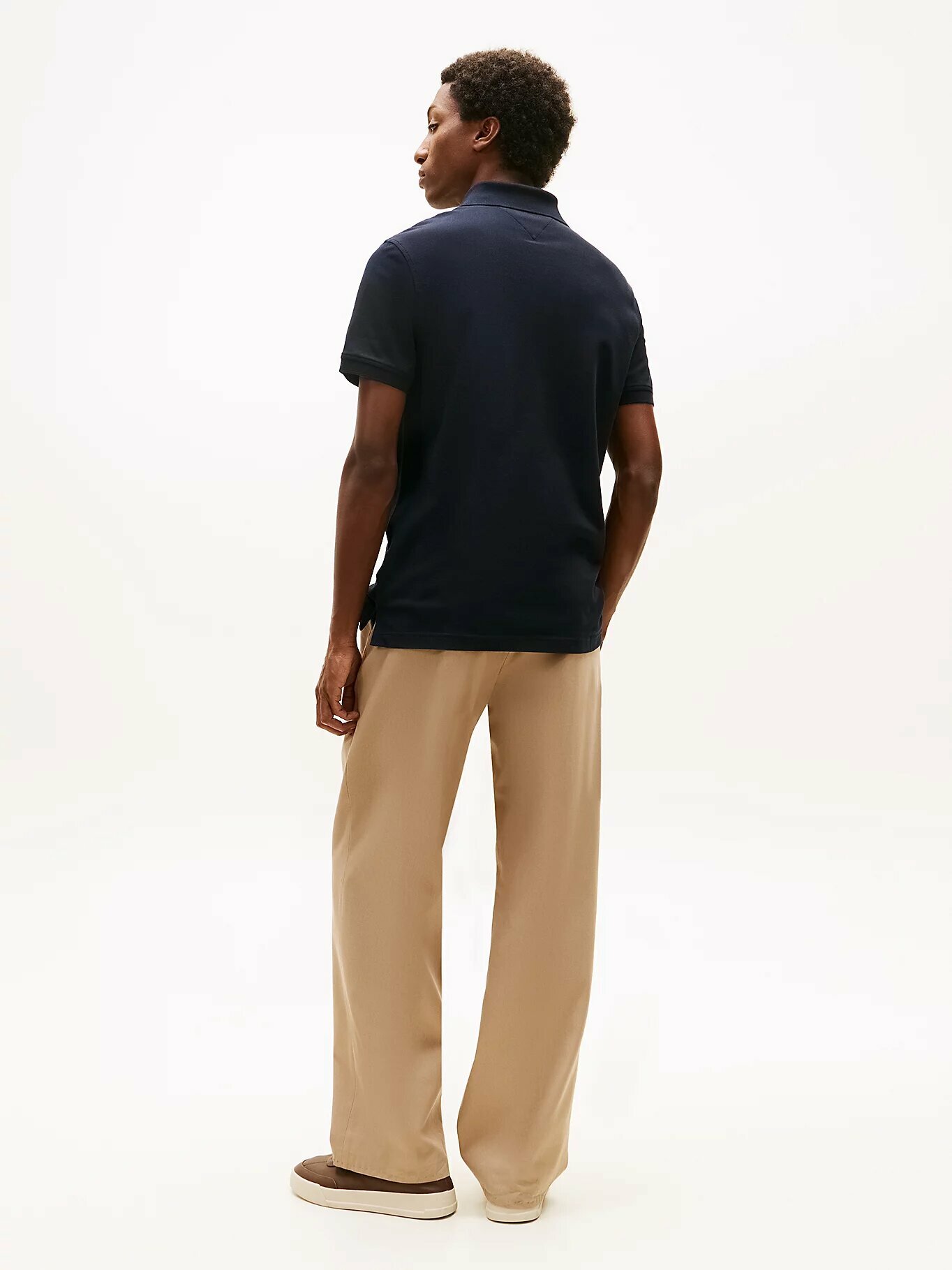 Поло TOMMY HILFIGER 1985, 1 шт., размер M, темно-синий — фото 1