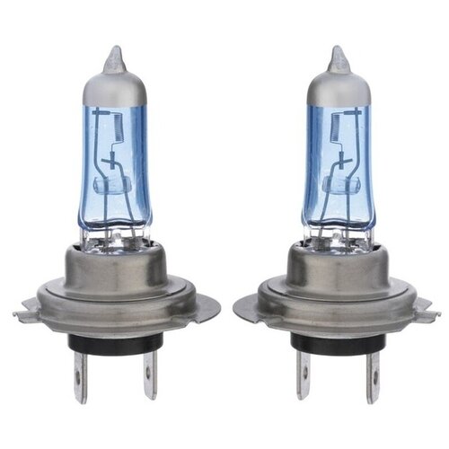 Галогенная лампа Cartage Cool Blue H7, 12 В, 55 Вт +30%, набор 2 шт