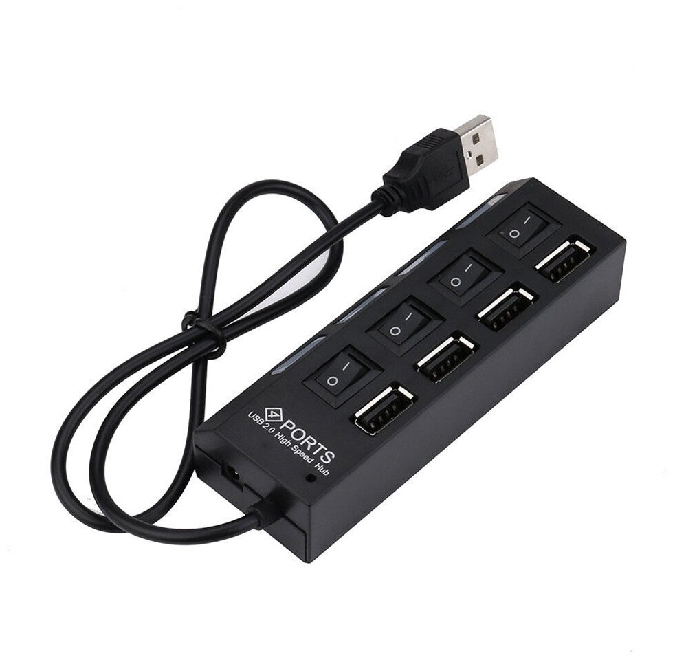 4 порта USB высокоскоростной порт питания для компьютерноутбука