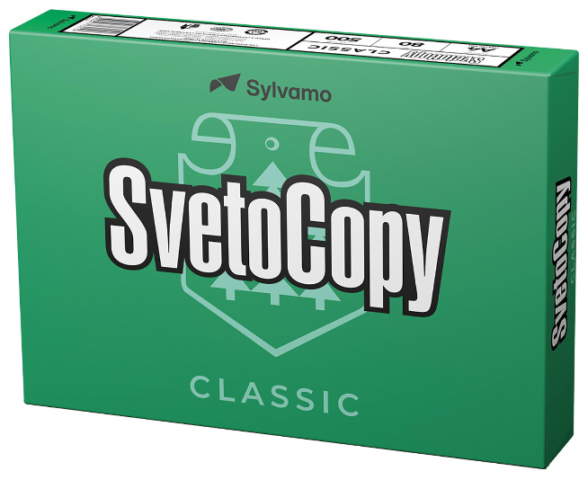 Бумага A4 500 шт. SvetoCopy Classic белая 1 шт