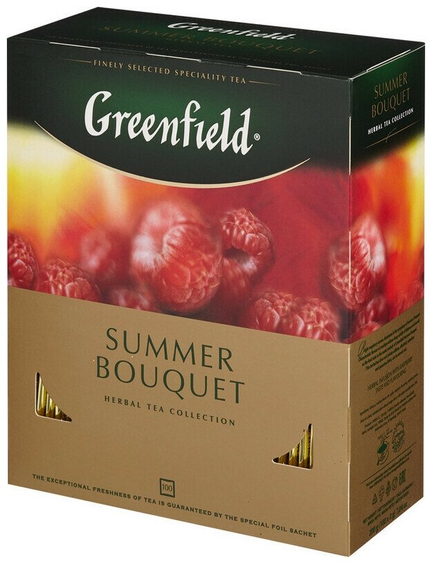 Greenfield чайный напиток пакетированный Summer Bouguet 2г*100п - фотография № 18