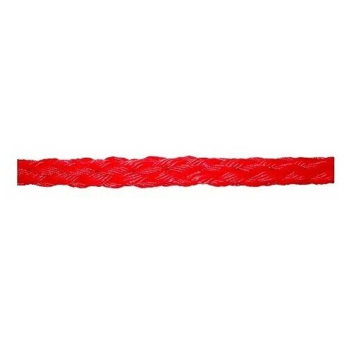 фото Трос, шнур полиэтиленовый, красный, 10 мм, плавающий, длина кратна 10 метрам, италия ceredi