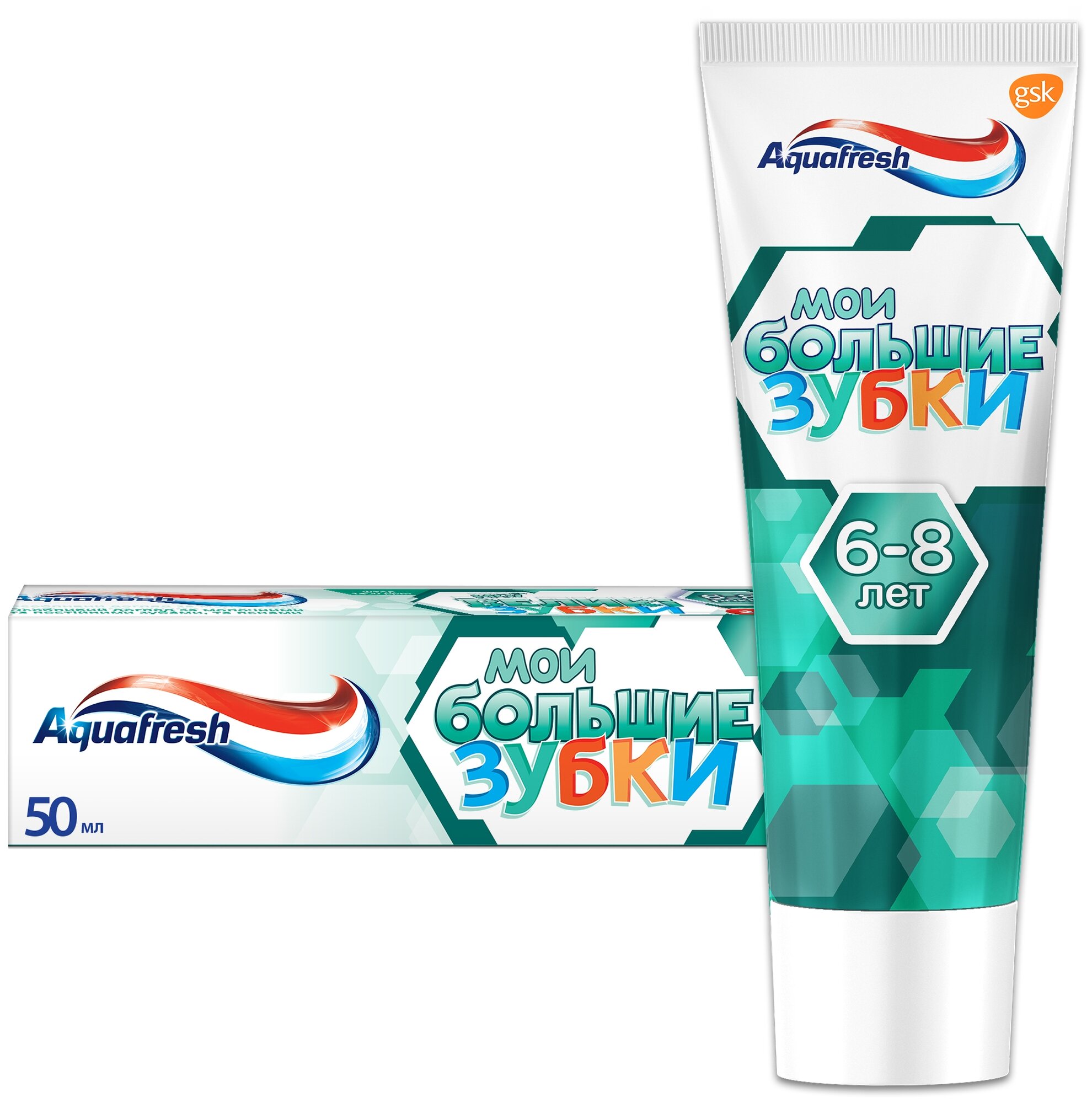 Зубная паста Aquafresh Мои большие зубки 50 мл - фото №1