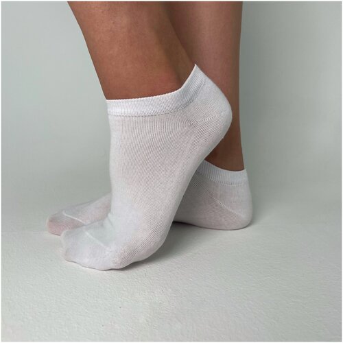 фото Комплект носков, белые, 5 пар, 37-41 размер нет бренда