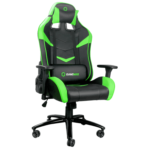 Кресло для геймера GameMax GCR08 Green