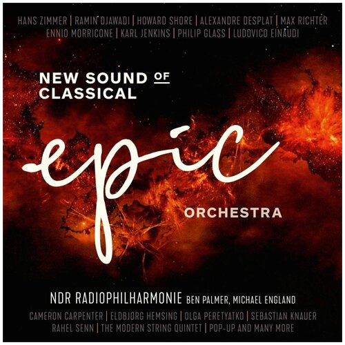 audiocd karl jenkins the peacemakers cd Виниловая пластинка NDR Radiophilharmonie Виниловая пластинка NDR Radiophilharmonie / New Sound Of Classical: Epic Orchestra (2LP)