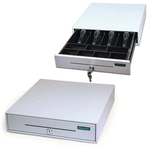 Ящик денежный для кассира меркурий 1001 малый 384х358х88 мм отделений для монет-7 для купюр-4 5646₽