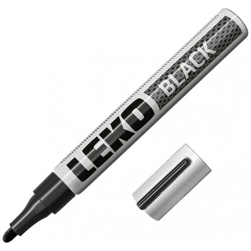 Черный строительный маркер-краска LEKON 011804