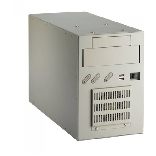 IPC-6606BP-00D Корпус Desktop/Wallmount Chassis, PICMG 1.0/1.3, Drive bays: 1*5.25 + 1*3.5, 6xFullSize ExpSlot, 1x90mm fan, w/o