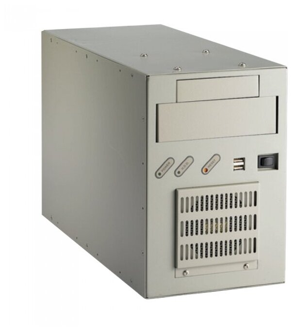 IPC-6606BP-00D Корпус Desktop/Wallmount Chassis PICMG 1.0/1.3 Drive bays: 1*5.25" + 1*3.5" 6xFullSize ExpSlot 1x90mm fan w/o