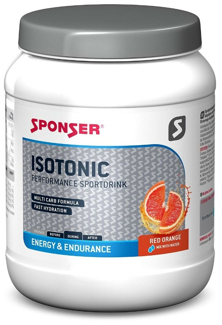 Sponser Isotonic Красный апельсин 1000г