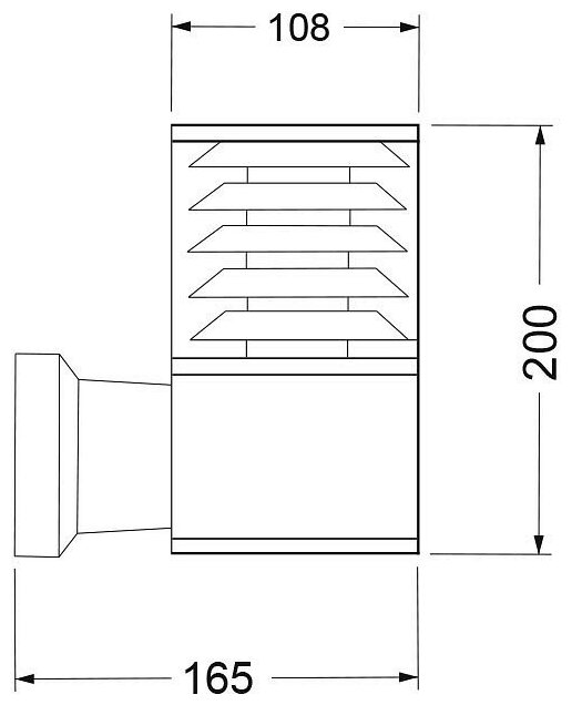 Бра Maytoni Bronx O576WL-01GR - фото №3