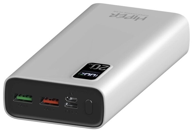 Портативный аккумулятор (Powerbank) HIPER EP 20000 (EP 20000 WHITE)