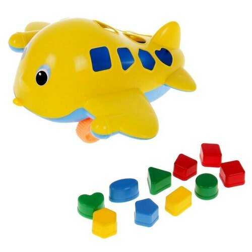 совтехстром развивающая игрушка самолёт кит с сортером Развивающая игрушка «Самолёт Кит» с сортером