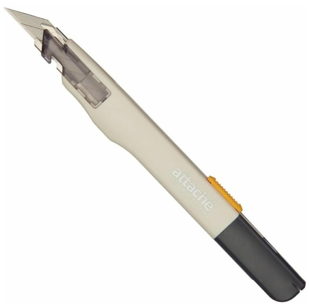 Нож канцелярский Attache Selection Genius,9мм,фиксатор,для правш./левш.