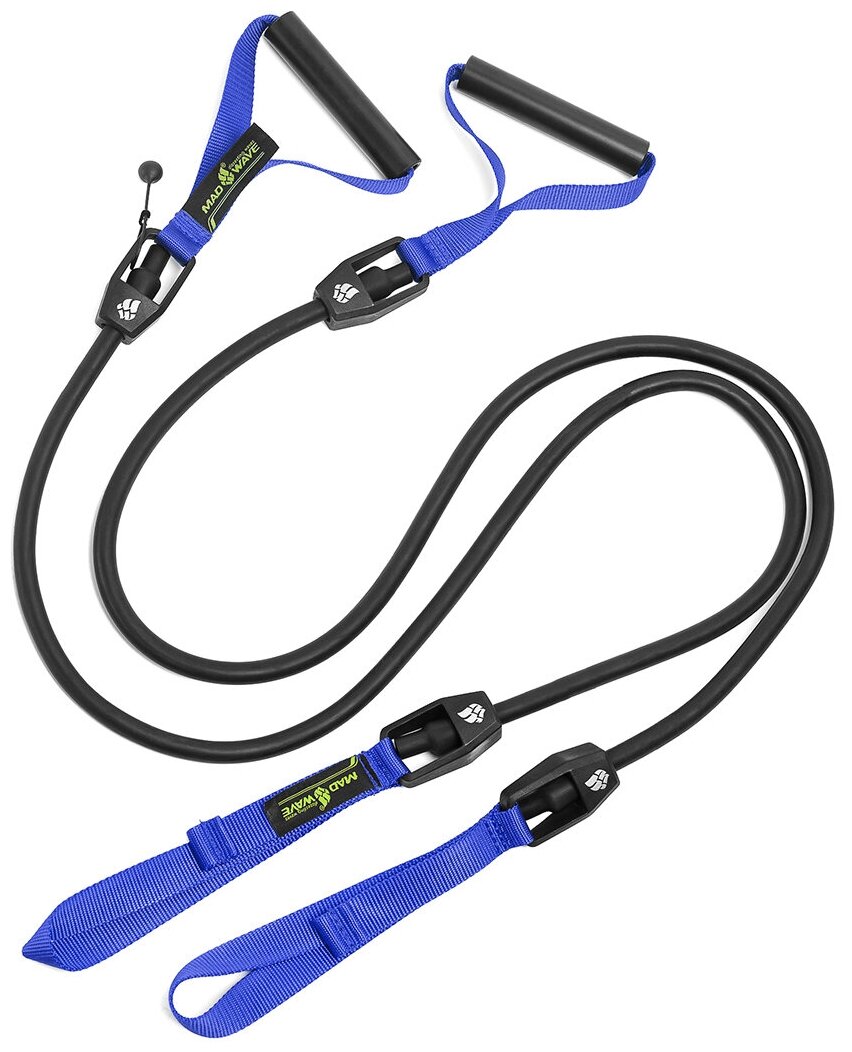 Гребной тренажёр Madwave Dry training with plastic handles, 6,3-15,4 kg, Blue, M0771 09 5 00W