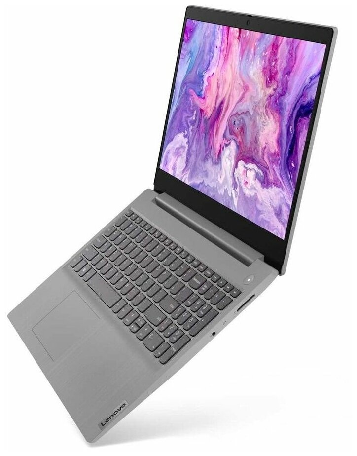 Ноутбук Lenovo IdeaPad 3 15ITL05 81X800BGRK Intel Core i3 1115G4 30 GHz - 41 GHz 8192 Mb 156 Full HD 1920x1080 256 Gb SSD DVD нет Intel UHD Graphics No OS серый 17 кг 81X800BGRK