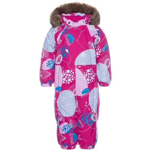 Комбинезон зимний Huppa Keira 31920030-94163 94163, fuchsia pattern, размер 86