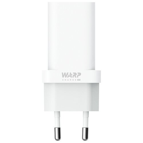 СЗУ OnePlus Warp Charge 30W EU 6A/1USB White сетевое зарядное устройство oneplus с usb входом 20w warp charge быстрая зарядка