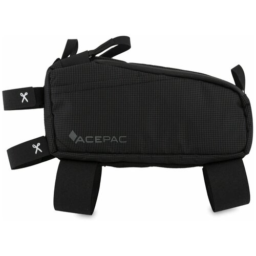 Велосумка на раму Acepac Fuel bag 0,8 M Black велосумка под раму m wave reflex bag black grey