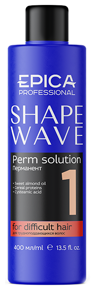 EPICA PROFESSIONAL Shape Wave Перманент для трудноподдающихся волос, 400 мл