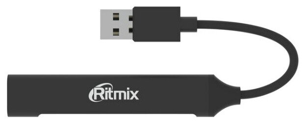 USB Hub Ritmix CR-4400 Metal