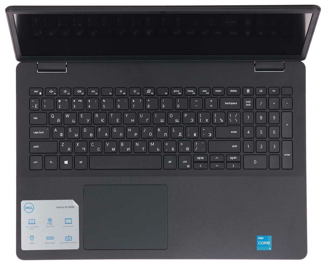 Ноутбук Dell Vostro 15 3500 3500-5834 Intel i3-1115G4 3GHz4096Mb256Gb SSDIntel HD GraphicsWi-FiBluetoothCam1561920x1080Linux