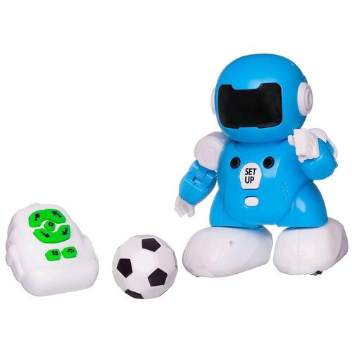 Робот Junfa toys Футболист WP-10869, голубой